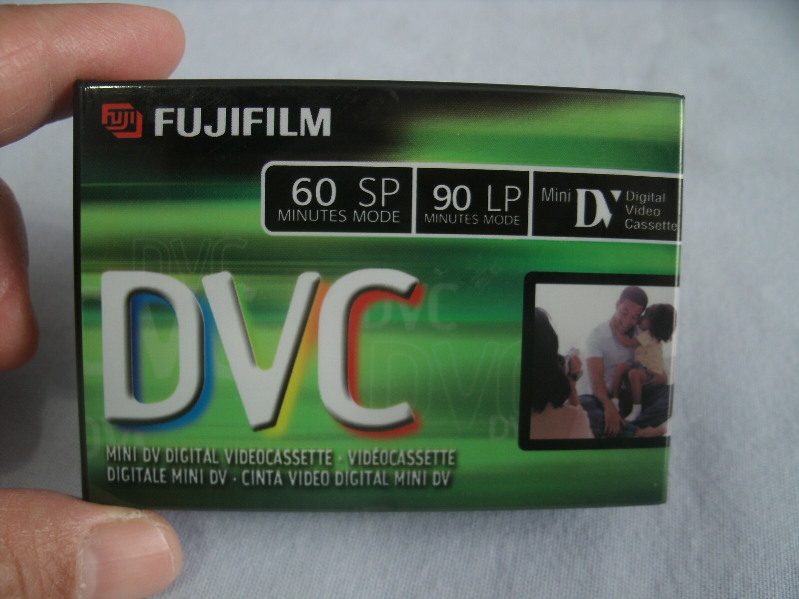 FUJIFILM DVM60 MINI DV DVC 60 MINUTES SP MODE 90MINUTES LP MODE