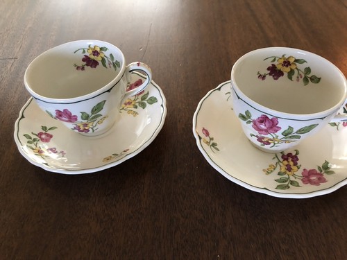 Royal Petal Marlborough Grindley England Platter Cup Saucer Creamer Sugar Bowl