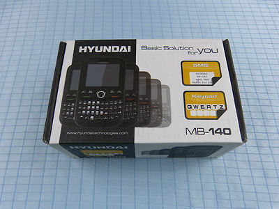 Hyundai MB-140 Schwarz.Neu & OVP! Ohne Simlock! Unbenutzt! QWERTZ!