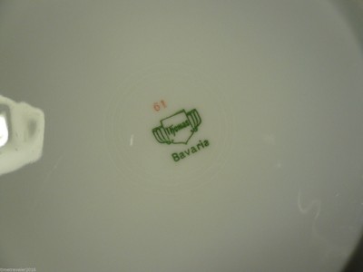 Pair of Thomas Bavaria Plates 9¾