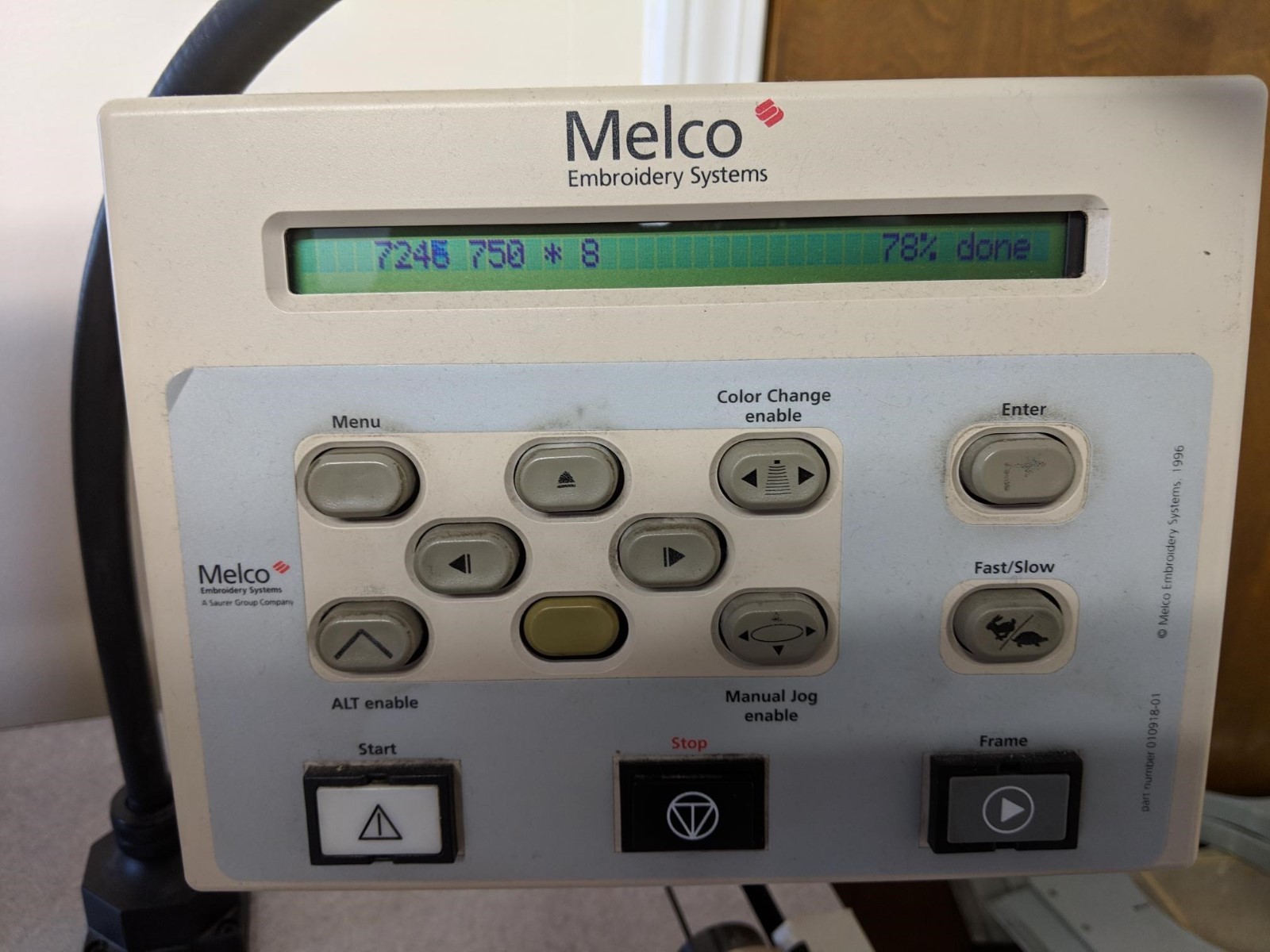 Melco Single Head - EMT10T F1 Commercial Embroidery Machine