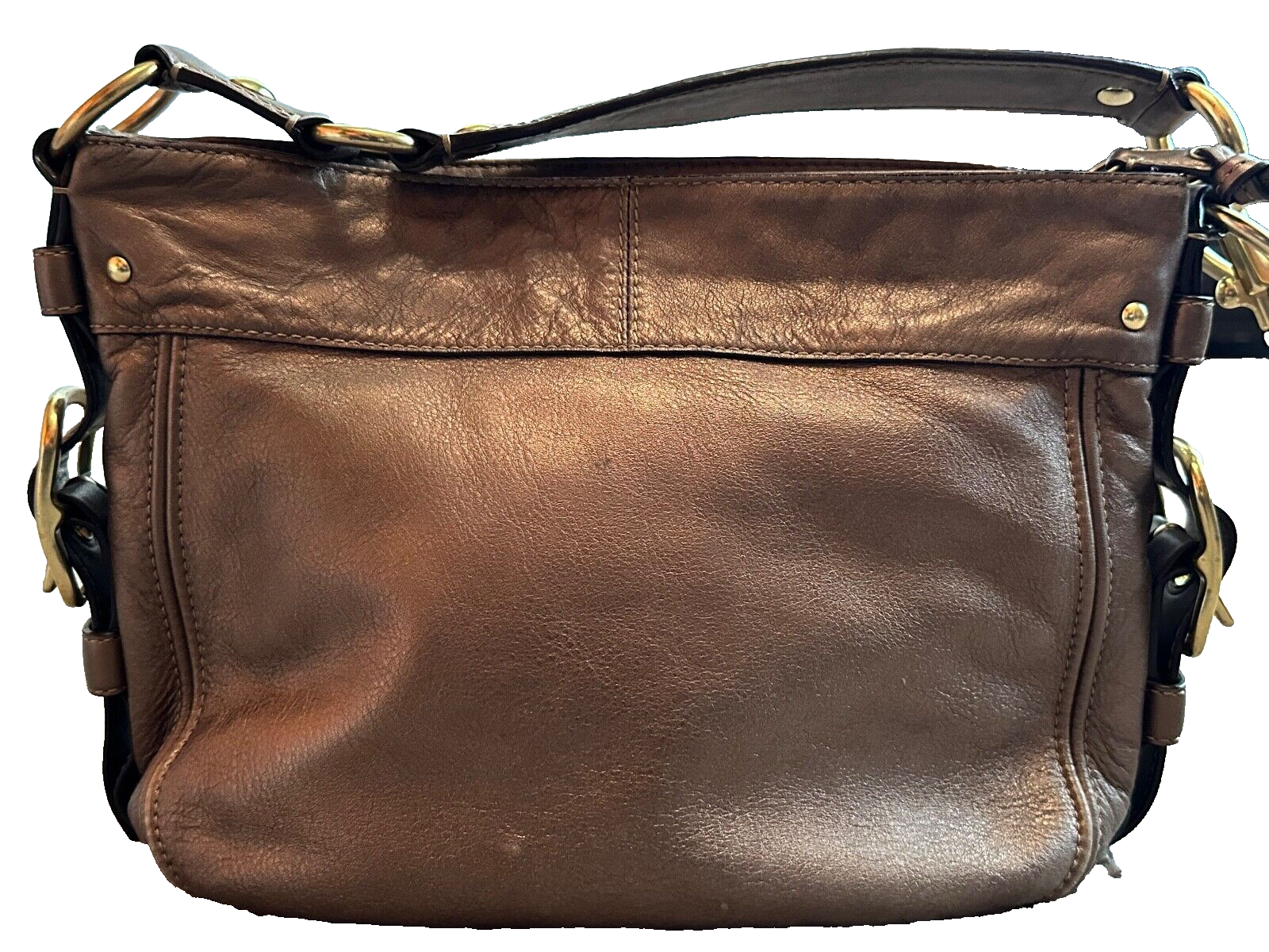 良品 1832 COACH Hobo Lether Shoulderbag COACH Designer Vintage Black Legacy Hobo Bag Shoulder Purse