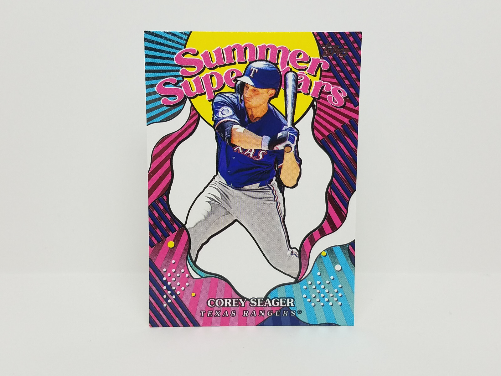 2025 Topps #SS-40 Corey Seager, Texas Rangers - Summer