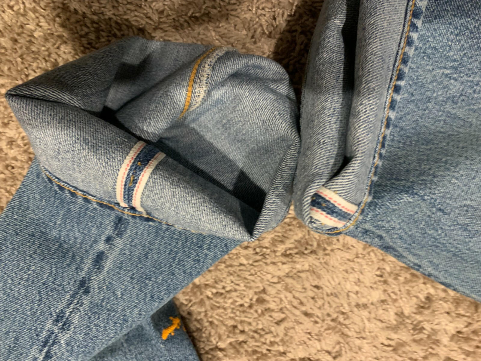 Pre-owned Levi's Lvc 1955 501 Xx Selvedge Jeans Men's 28x34 Rt$345 0065 In Blue