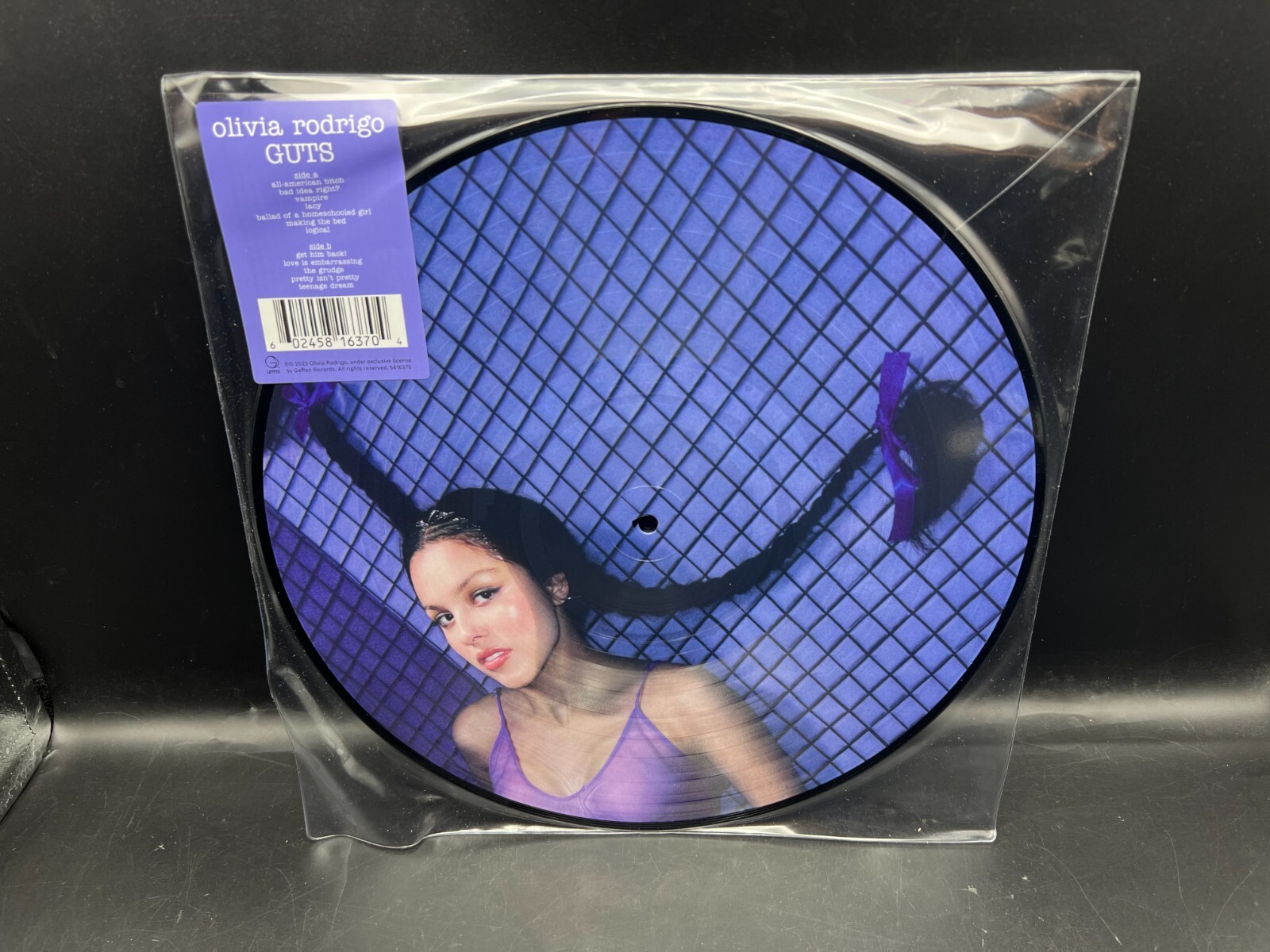 洋楽 Olivia Rodrigo Guts picture vinyl 710XYS-fQtL._UF1000,1000_QL80_.jpg