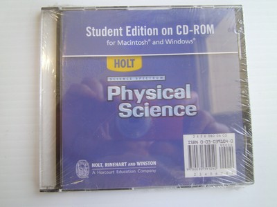Physical Science (Holt Science Spectrum), Student Edition
