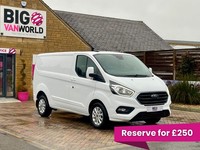 Ford Transit Custom 280 TDCI 130 L1H1 LIMITED ECOBLUE SWB LOW ROOF FWD