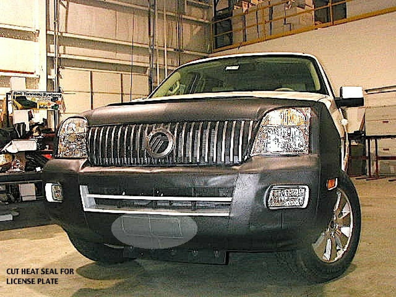 Lebra Front End Mask Cover Bra TOYOTA HIGHLANDER 2004-2007
