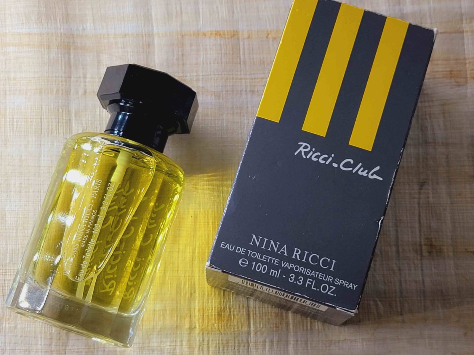 希少品 未使用品 ニナリッチ Ricci Club オードトワレ100ml Ricci Club Nina Ricci for men EDT Spray 100 ml 3.4 oz