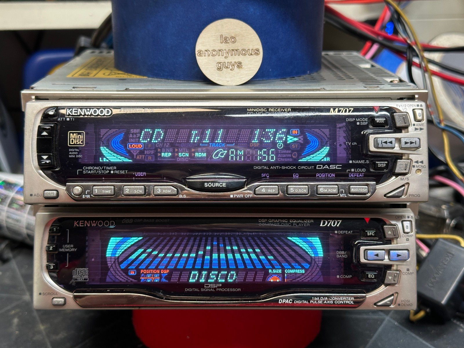 ケンウッド KENWOOD M707 電源ハーネス付属 BUST BEAT ケンウッド MDV