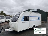 2013 Swift Coastline Esprit 4 Berth FIXED BED Caravan -STOCK NO E226