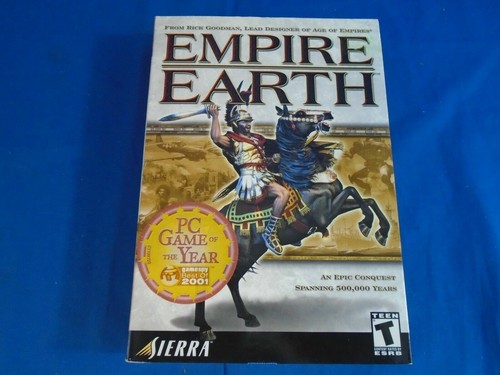 Empire Earth: Gold Edition PC Game 2003 Art of Conquest Empire Earth: Gold Edition PC Game 2003 Art of Conquest
