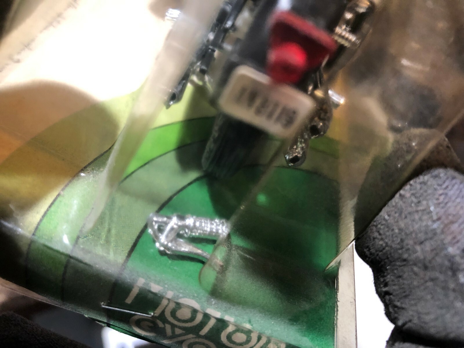 Vintage Honda Windup motorcycle Hong Kong 750 Dunlop Broke Handlebars