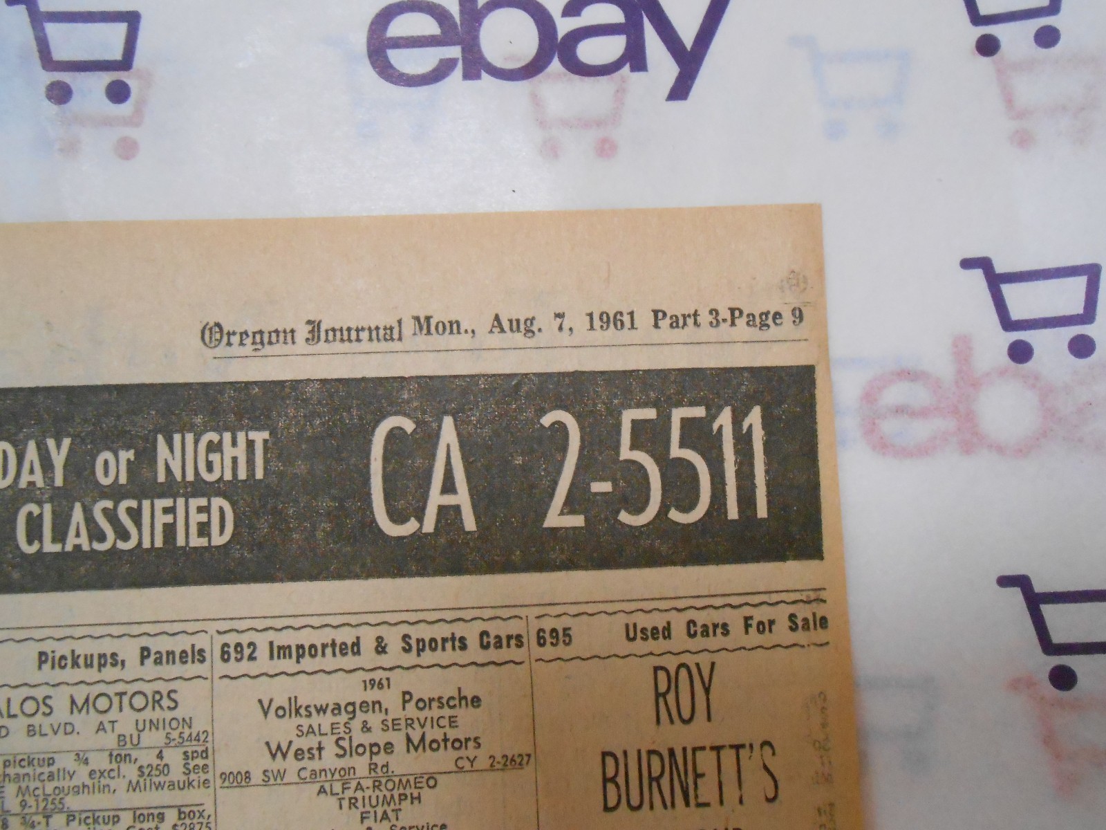 OREGON JOURNAL - WINSTON CIGARETTES 