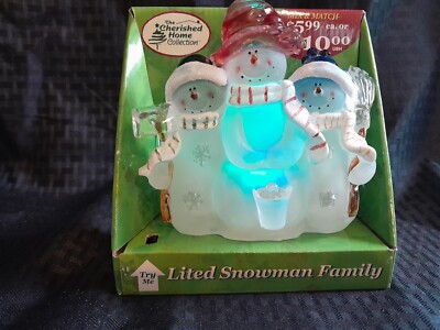 Lited Snowman Family - Cherished Home Collection