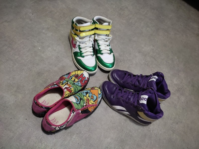 Lot Baskets Collection Blue Wings, Reebok, Madfoot Sneacker 39/40