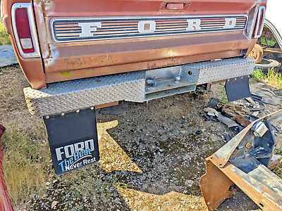 Ford f100 rear bumper deals