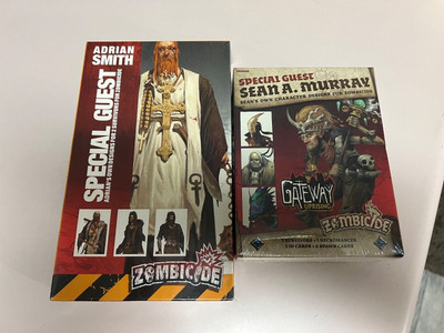 Zombicide Special Guests Adrian Smith & Sean A Murray, New Sealed