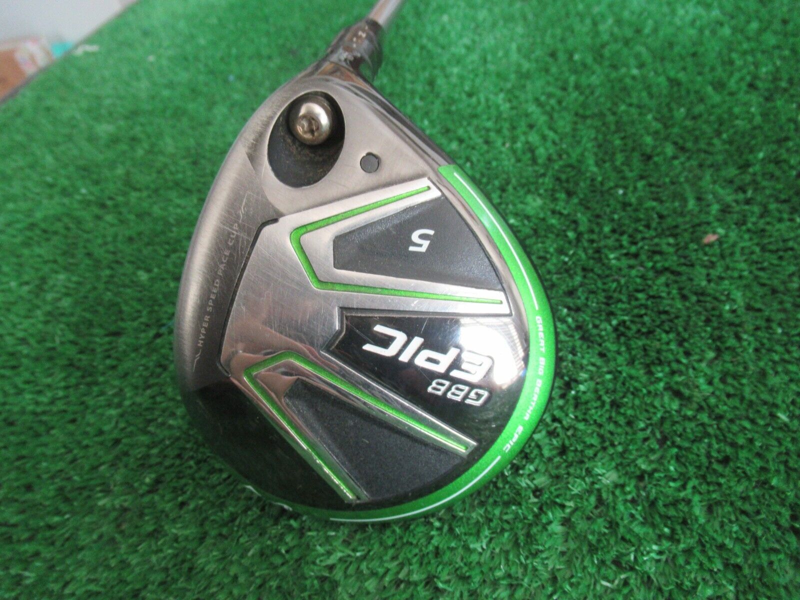 Callaway GBB Epic Forged 9.5° Driver Stiff Graphite Shaft Spalding Grip Callaway GBB Epic Forged 9.5° Driver Stiff Graphite Shaft Spalding Grip