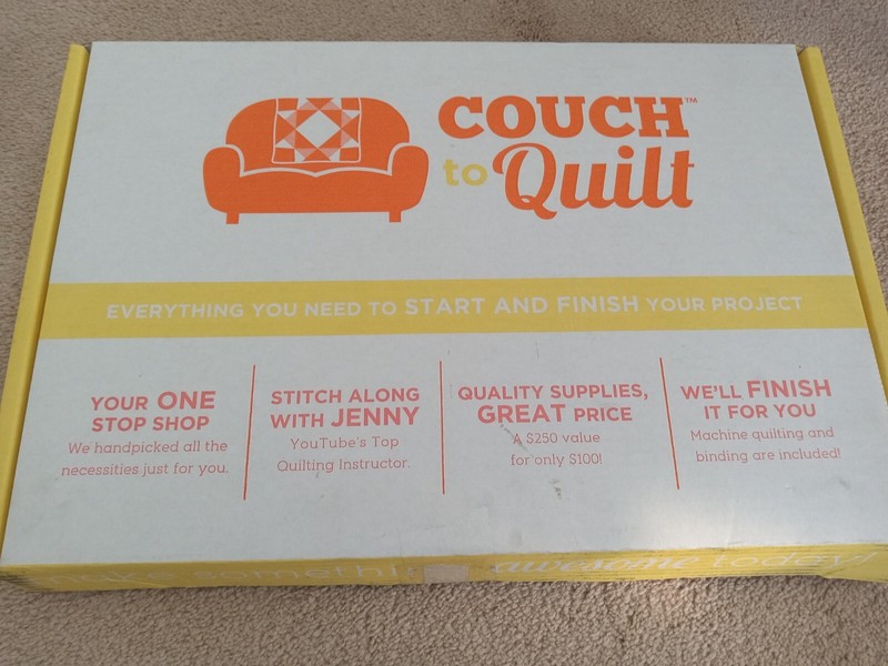 Couch To Quilt DIY Quilting Kit--FREE SHIPPING!