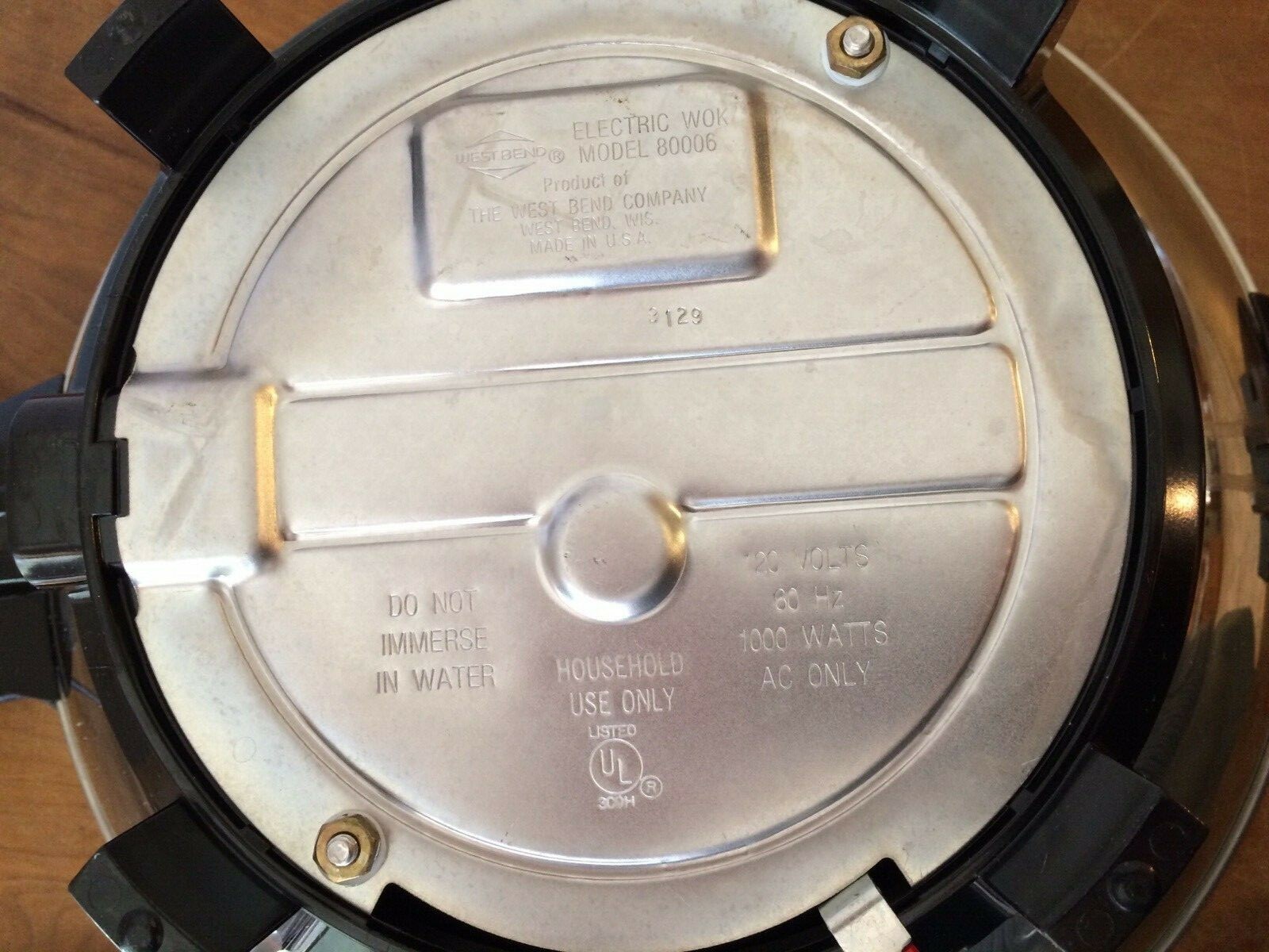 West Bend Electric Wok 80006 Stainless Steel
