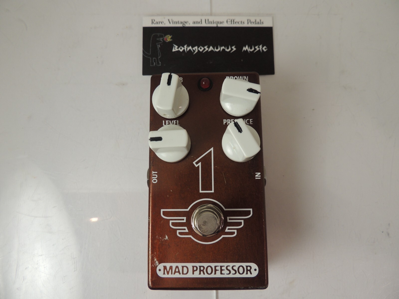 Mad Professor #1 Reverb Overdrive Effects Pedal Free USA Mad Professor #1 Reverb Overdrive Effects Pedal Free USA