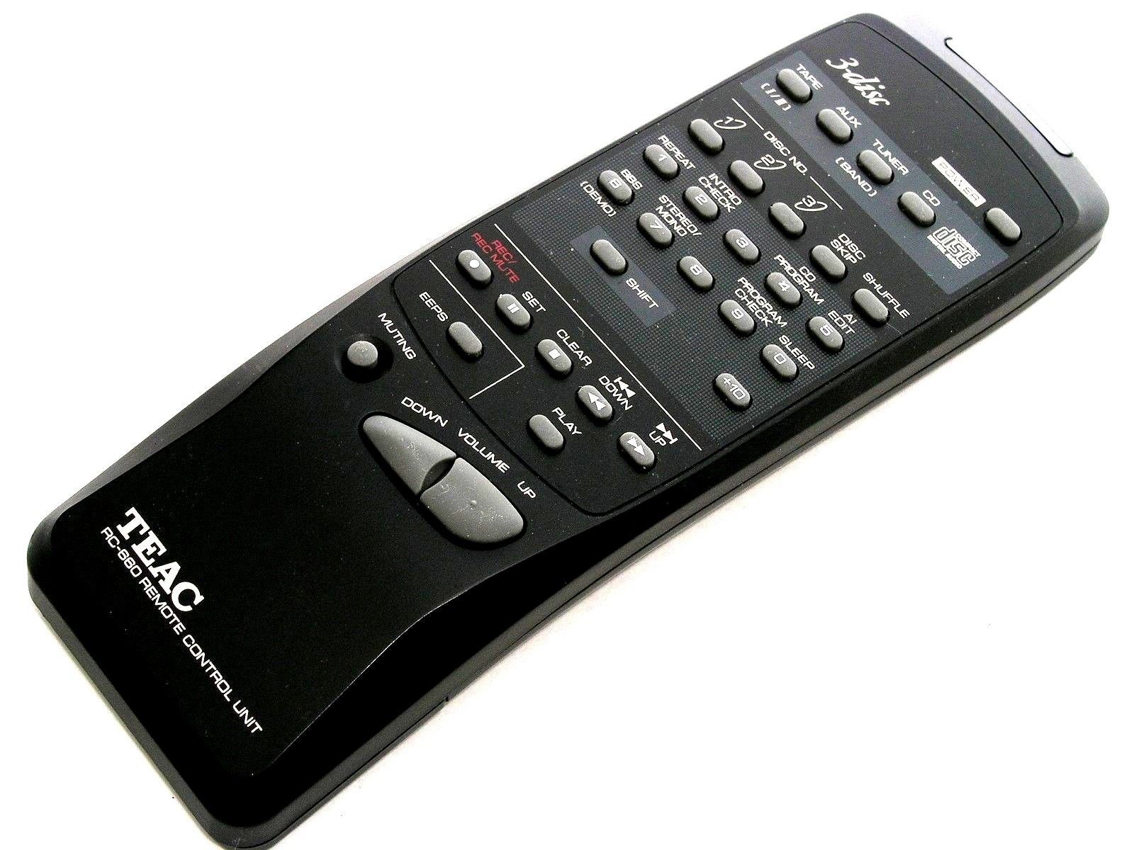 TEAC TV, video y controles remoto de audio para el Hogar