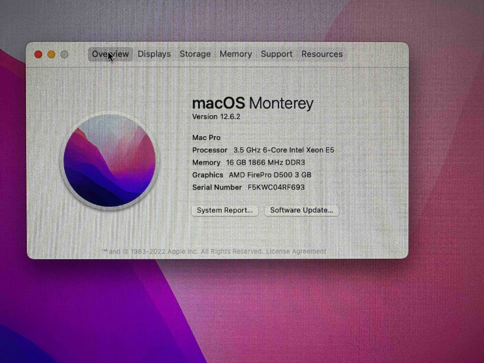 Mac Pro Late 2013 12コア 32GB D500 512GB 2013 Mac Pro | 2.7