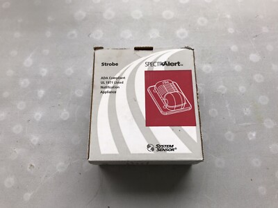 SPECTRALERT System Sensor S2415 Red Strobe