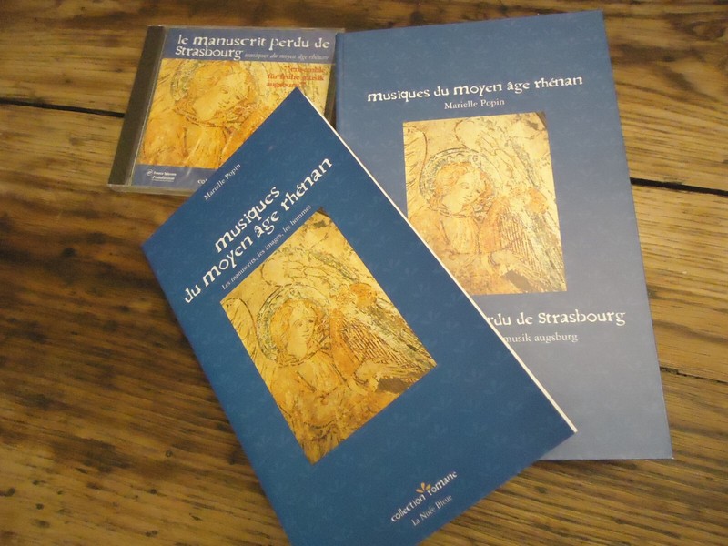 Musique Du Moyen Age Rhenan Manuscrit Perdu De Strasbourg Popin Alsace Musicale