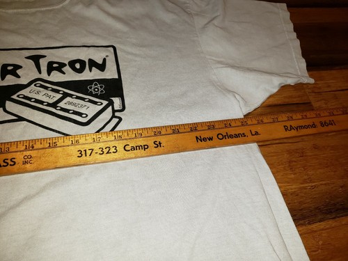 Vtg Gretsch Filter'tron Tee Shirt X-Large 2 sided rare original pickups