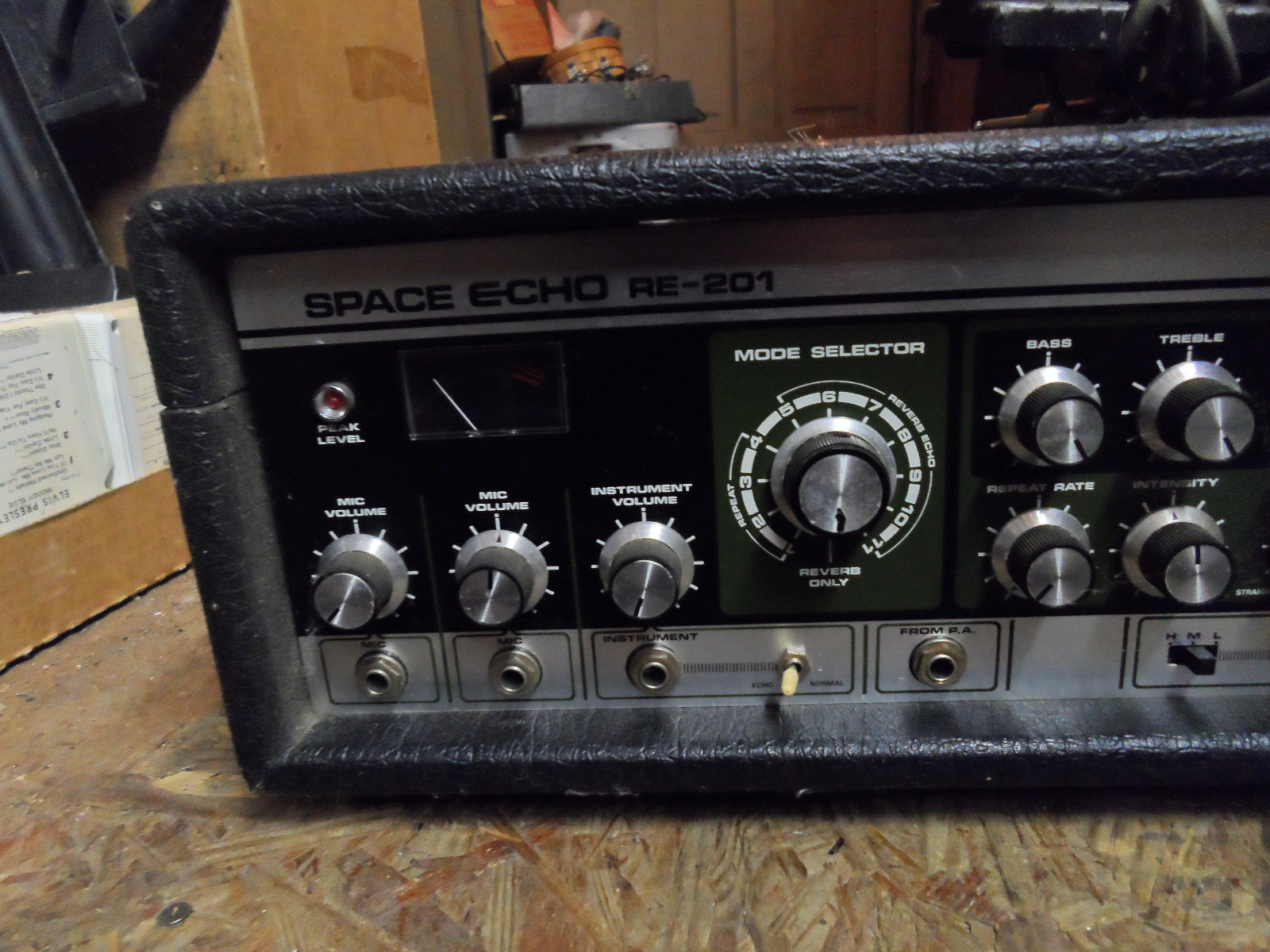 Vintage Roland RE 201 Space Echo Unit W/ Foot Pedal