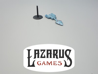 Full Thrust: New Anglian Coalition Ship (painted Ground Zero Games)