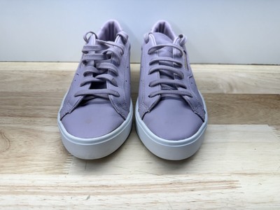 Size 6.5 - adidas Sleek Soft Vision W Purple Violet White