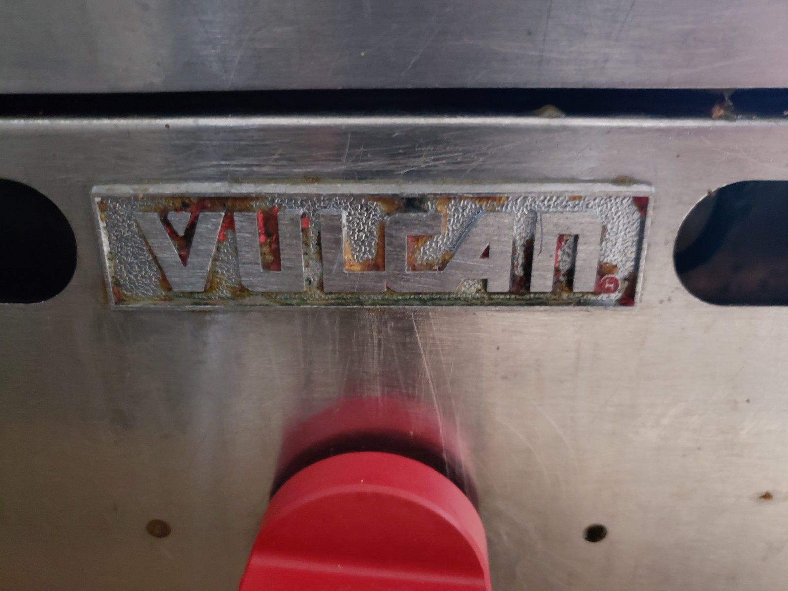 Stainless Steel Vulcan Propane Countertop Griddle