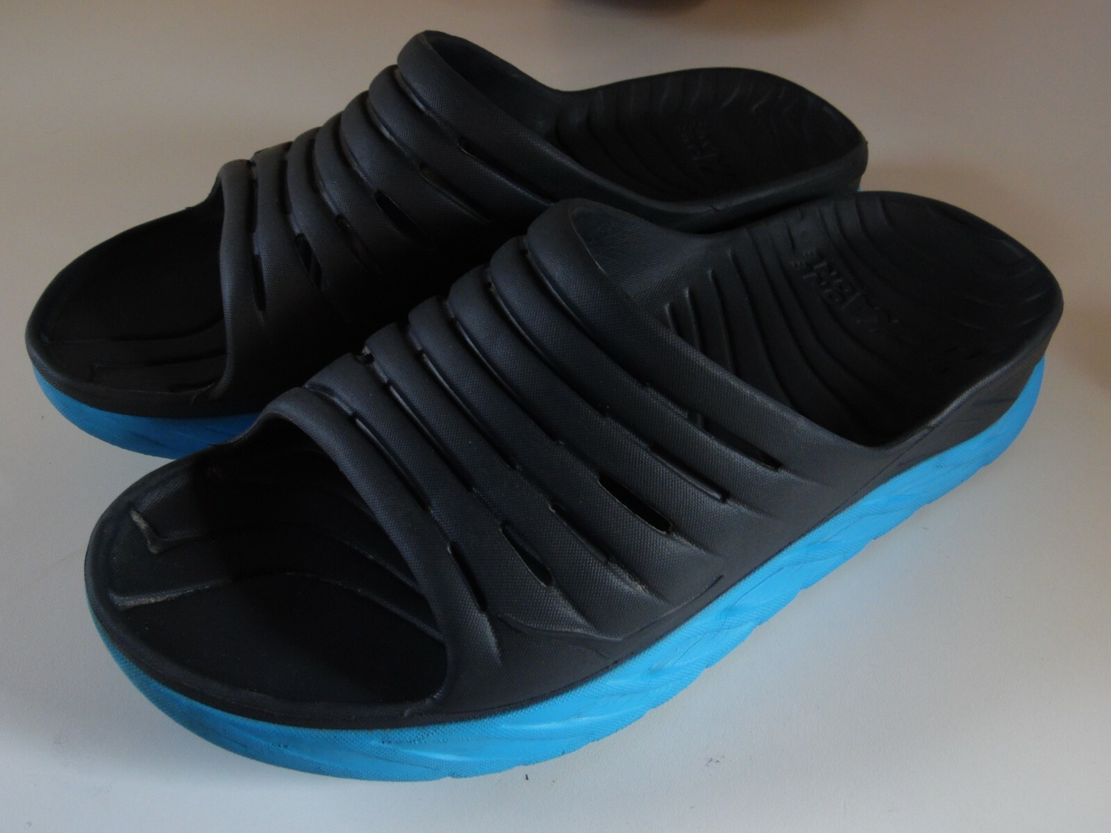 Blue Slide Sandals Mens 13M 