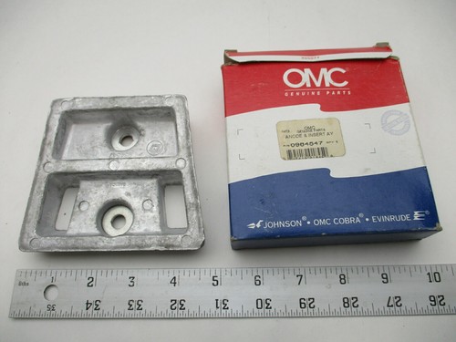 クーランマラン 984547 Transom Mount Anode & Insert OMC Cobra 2.3-7.5L, 262