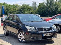 2009 Toyota Avensis 1.8 V-Matic TR Multidrive Euro 4 4dr SALOON Petrol Automatic
