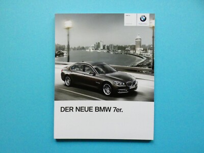 Prospekt / Katalog / Brochure - BMW 7er F01 - 2/2012