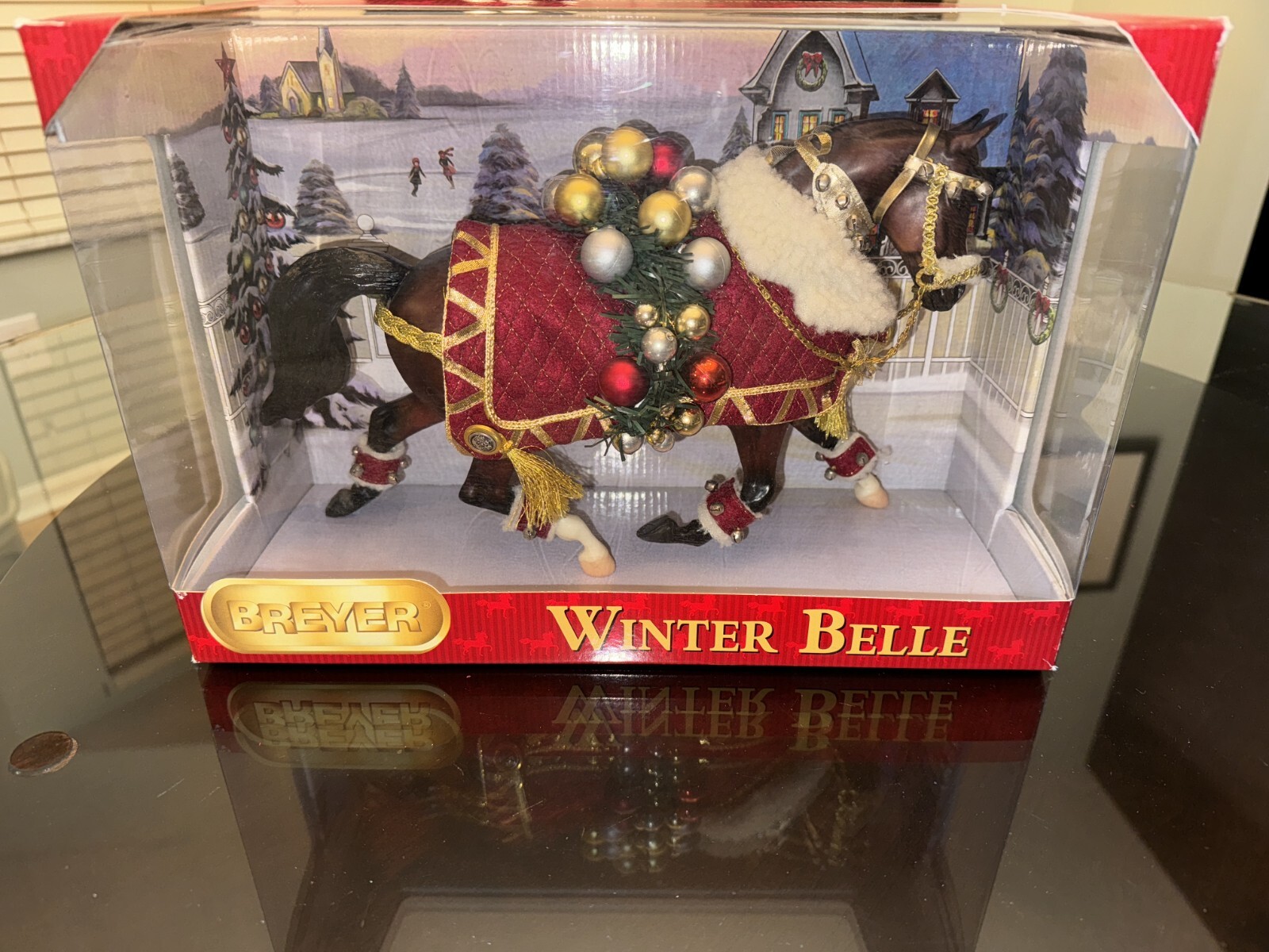 その他 M. BREYER 2011 WINTER BELLE Breyer Horse Winter Belle 2011 Christmas Horse - Breyer