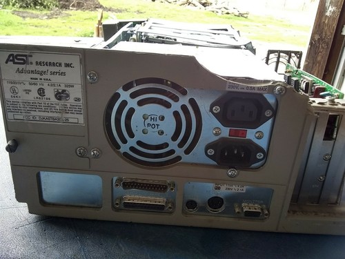 Vintage AST Research Advange! Series Desktop Computer For Part Only