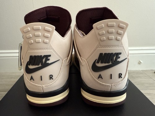 Pre-owned Jordan A Ma Maniere Air  4 Fz4810-200 Fossil Stone Pewter Crush Sz 13.5 W / 12 M In Pink