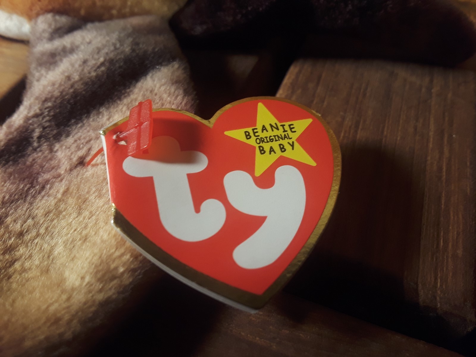 Rare - Ty Beanie Baby - Claude the Crab - Print Errors! - RARE Double Tush Tags!