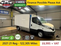 2021 21 Reg Iveco Daily 2.3 35S14 LWB Fridge Freezer 8 Speed Hi-Matic Auto + VAT