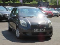 2008 58 Toyota Yaris 1.3 VVT-i TR 5dr Manual Grey ULEZ *Low Insurance*