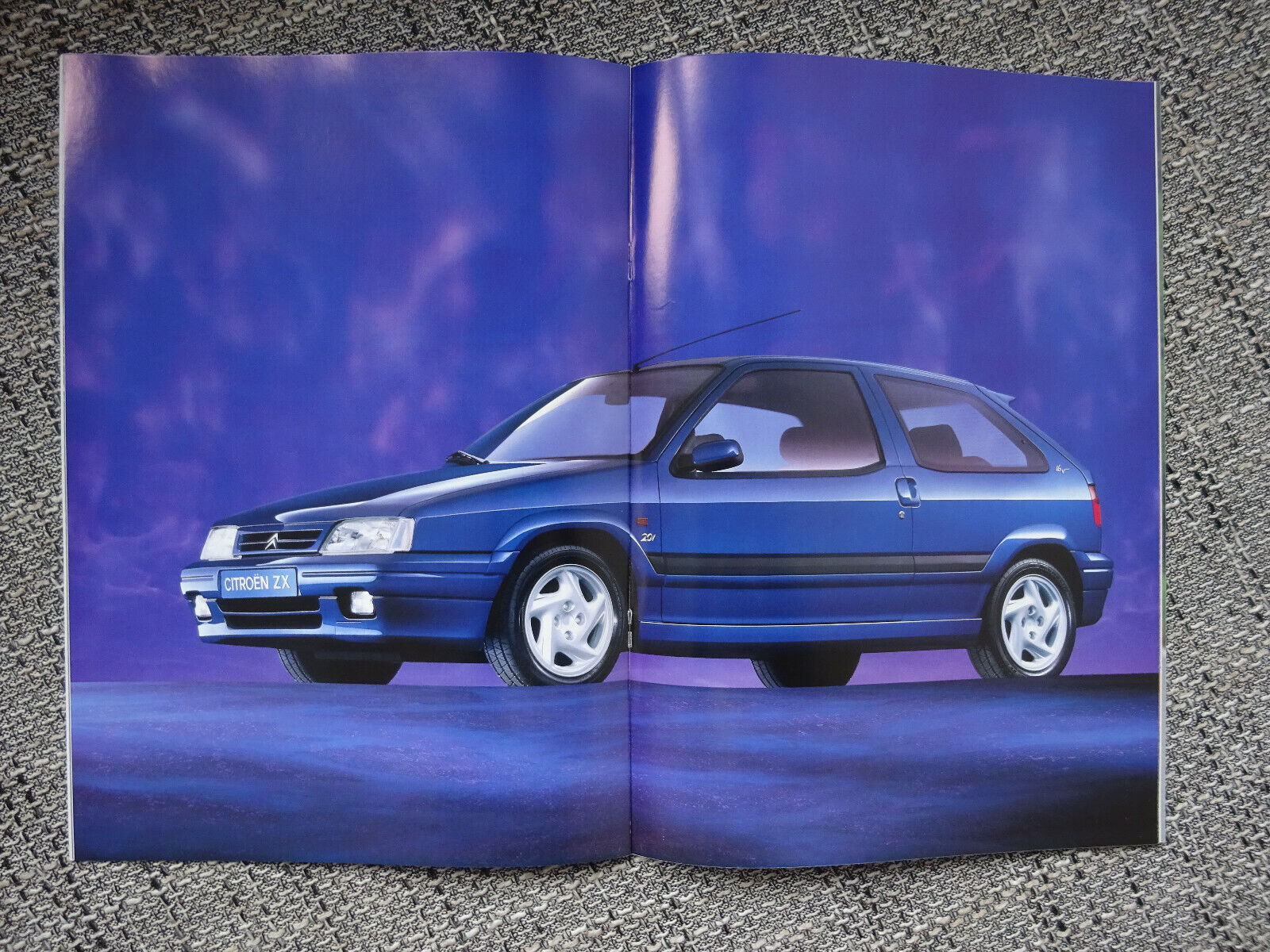 Citroen ZX Prospekt + Daten/Ausstattungen 1996 Brochure Deutsch 