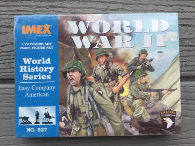 IMEX 1/72 WW II U.S. ARMY AMERICAN INFANTRY SOLDIERS EASY COMPANY 527 F/S