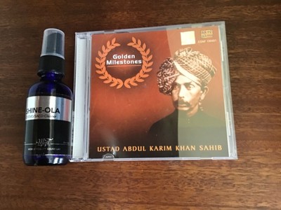 Golden Milestones Ustad Sahib Hindustani Bonus CD Hyms & Chants of India Rare  