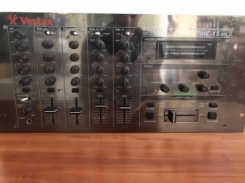 ベスタクス株式会社 PMC 15A ミキサー Vestax PMC-15 DJミキサー PMC