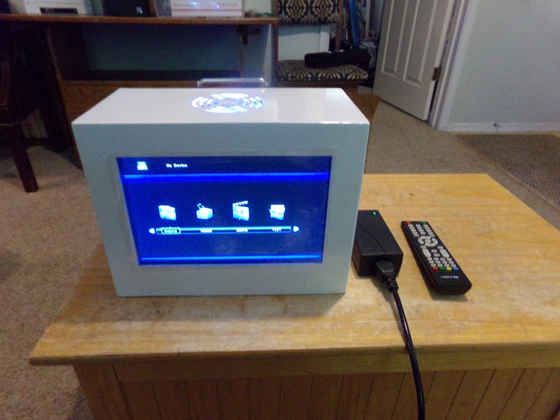 OLED Transparent Display LCD Showcase Digital Signage Display Box HDMI,